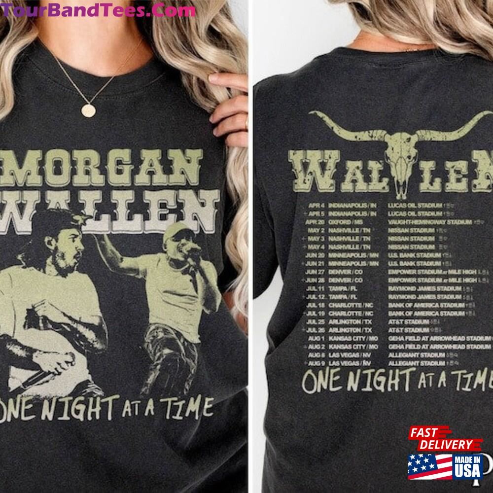 Wallen Tour T-Shirt Western Shirt One Night At A Time Unisex 29Uf110654 – Utopia Fashion