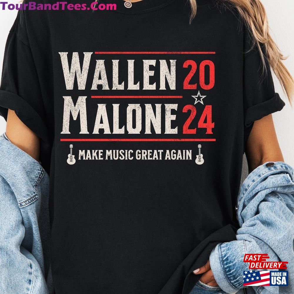 Wallen Tour Shirt Country Music Malone T-Shirt Sweatshirt 29Uf092635 – Utopia Fashion