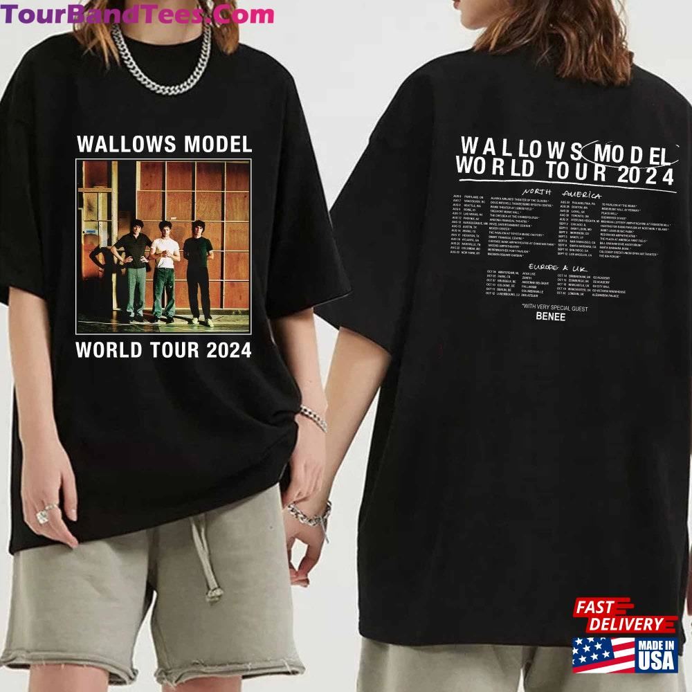 Wallows Model World Tour Shirt Band Fan Concert T-Shirt Classic 29Uf096034 – Utopia Fashion