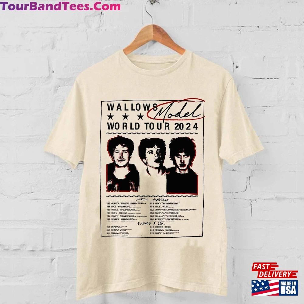 Wallows Model World Tour Shirt Band Fan Concert Unisex Sweatshirt 29Uf116754 – Utopia Fashion