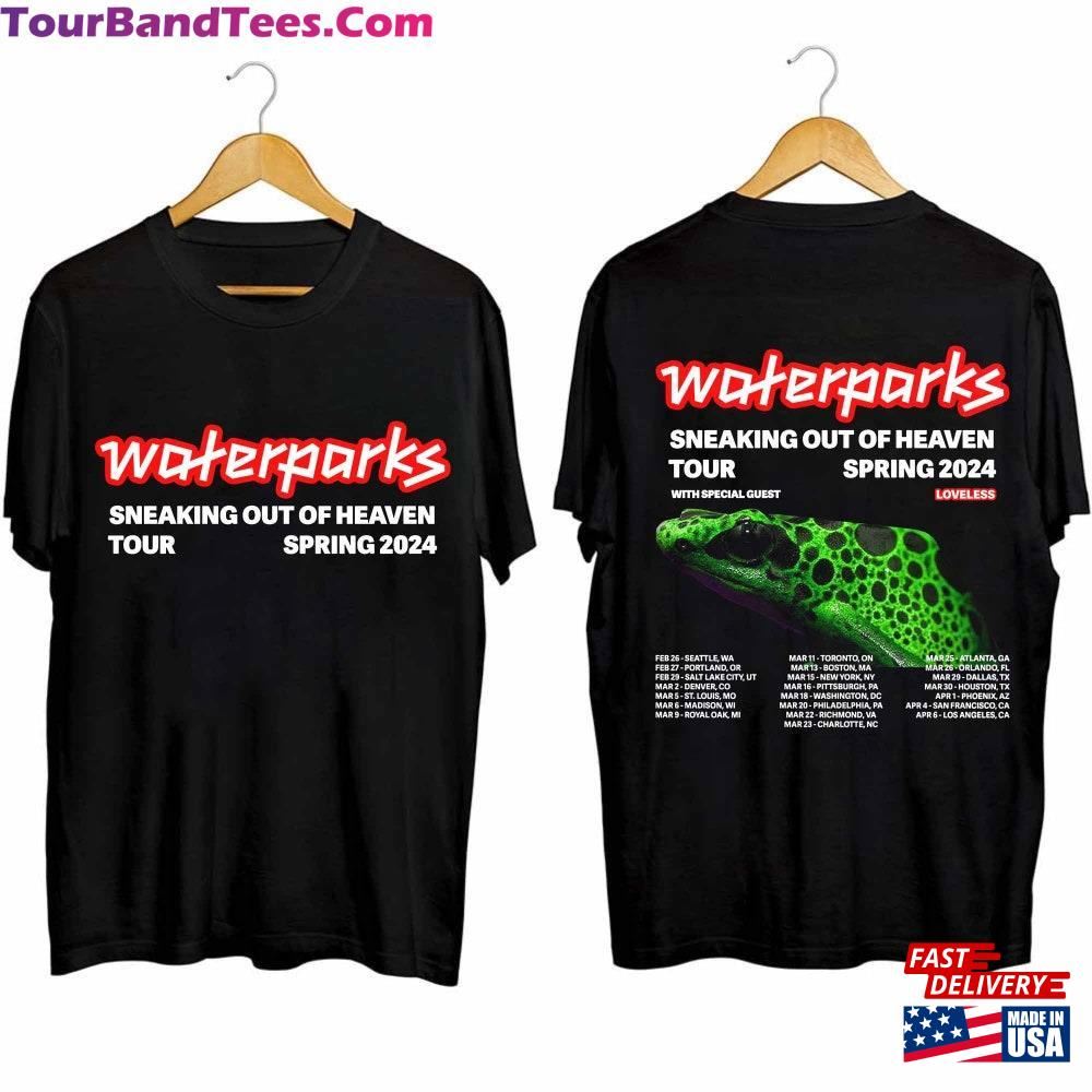 Waterparks Tour Shirt Sneaking Out Of Heaven Spring Band Fan Classic Sweatshirt 29Uf097388 – Utopia Fashion