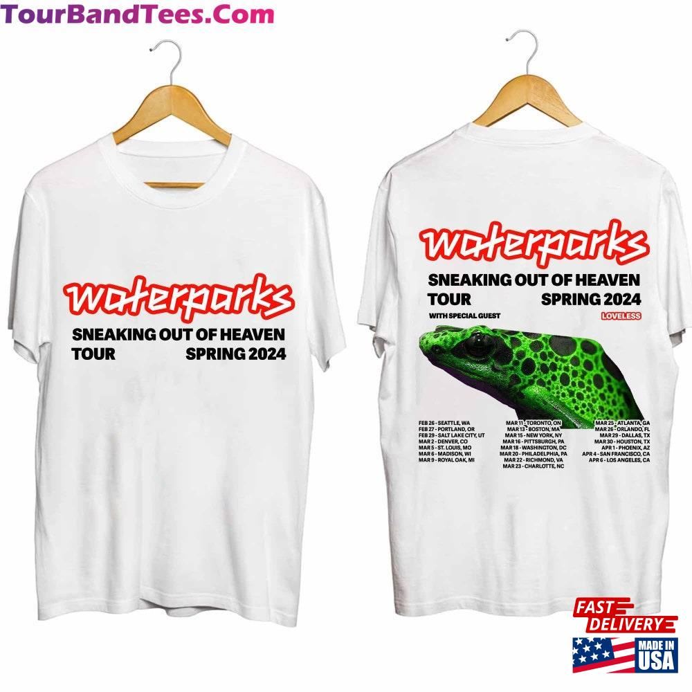 Waterparks Tour Shirt Sneaking Out Of Heaven Spring Band Fan Classic Sweatshirt 29Uf097388 – Utopia Fashion