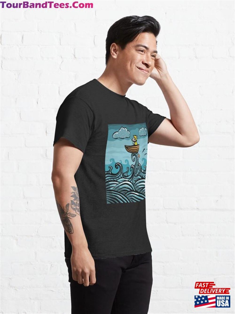 Waves Classic T-Shirt Unisex 29Uf092306 – Utopia Fashion