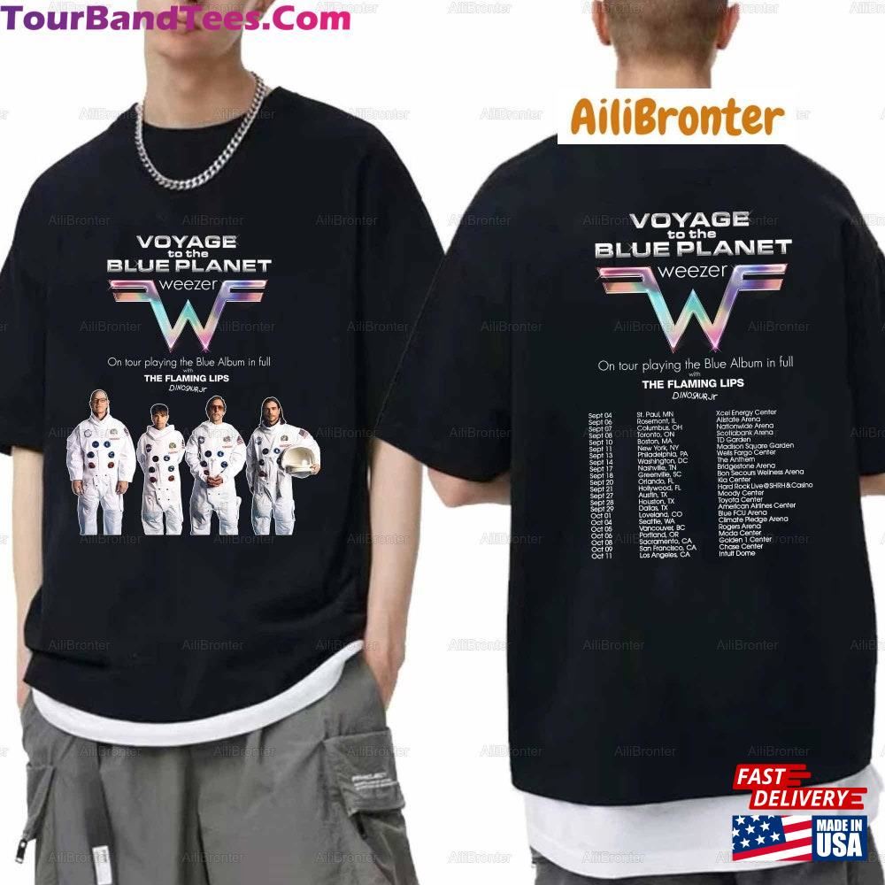 Weezer Tour Shirt 30Th Anniversary Concert Music T-Shirt Unisex 29Uf092935 – Utopia Fashion