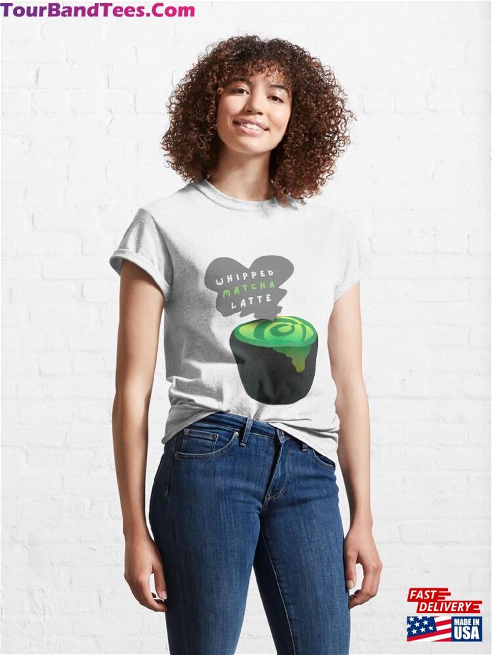 Whipped Matcha Latte Classic T-Shirt 29Uf116503 – Utopia Fashion