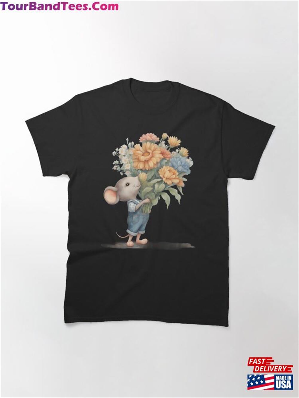 Who Said Flowers Classic T-Shirt Unisex 29Uf117931 – Utopia Fashion