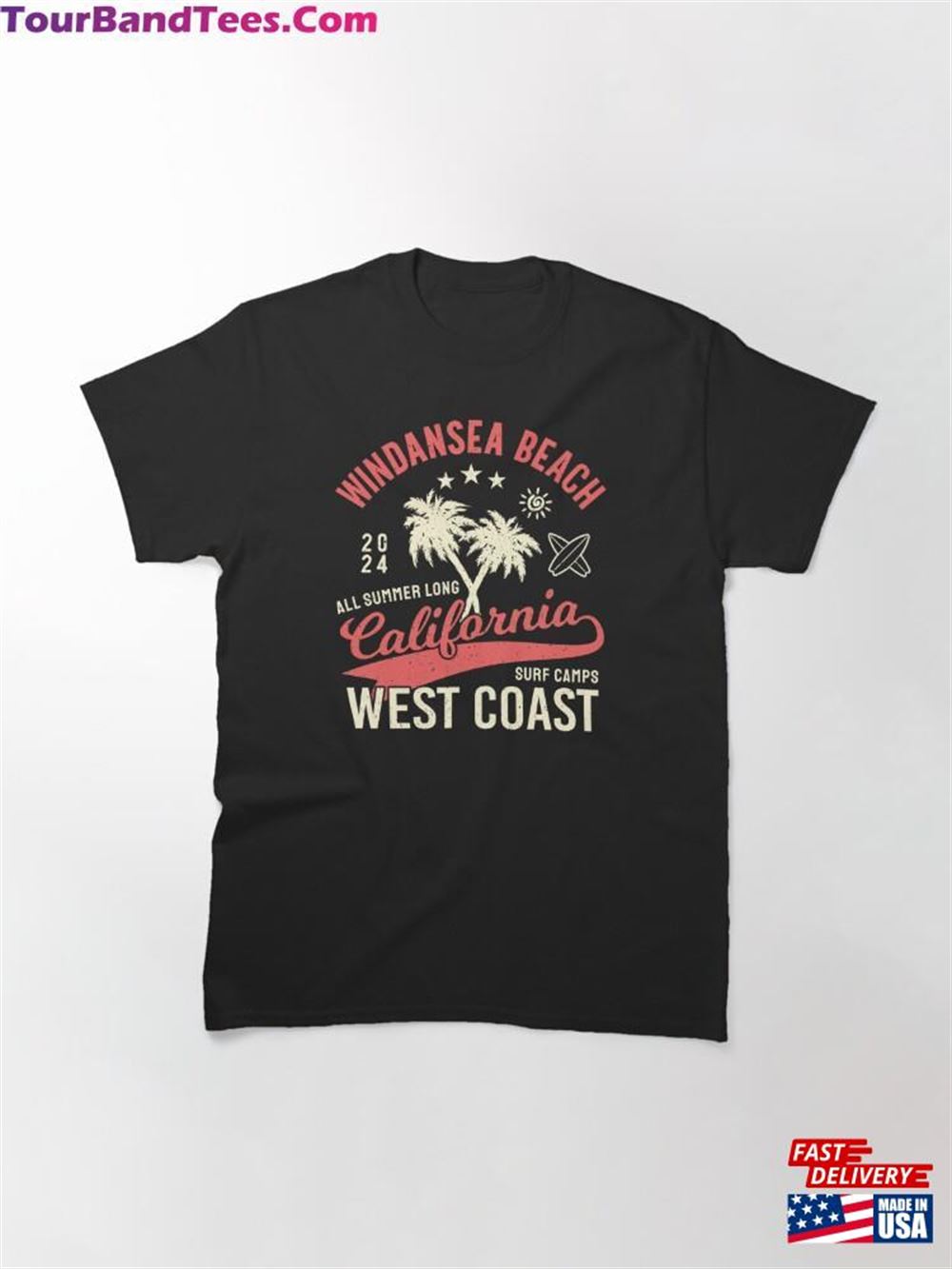 Windansea Beach Surf Camps La Jolla San Diego California Classic T-Shirt Unisex 29Uf106187 – Utopia Fashion