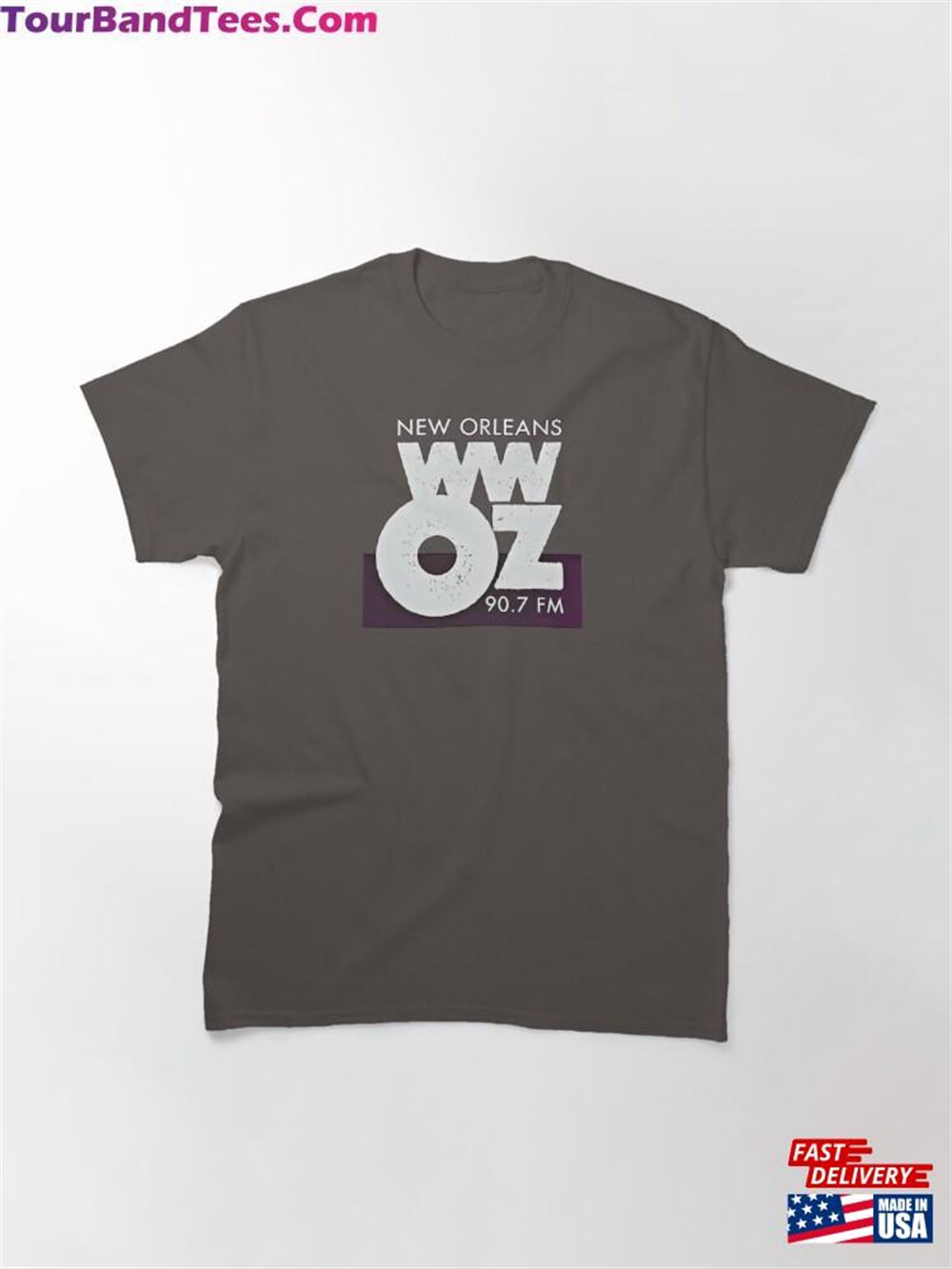 Wwoz New Orleans Jazz Public Radio Station Classic T-Shirt Hoodie 29Uf111018 – Utopia Fashion