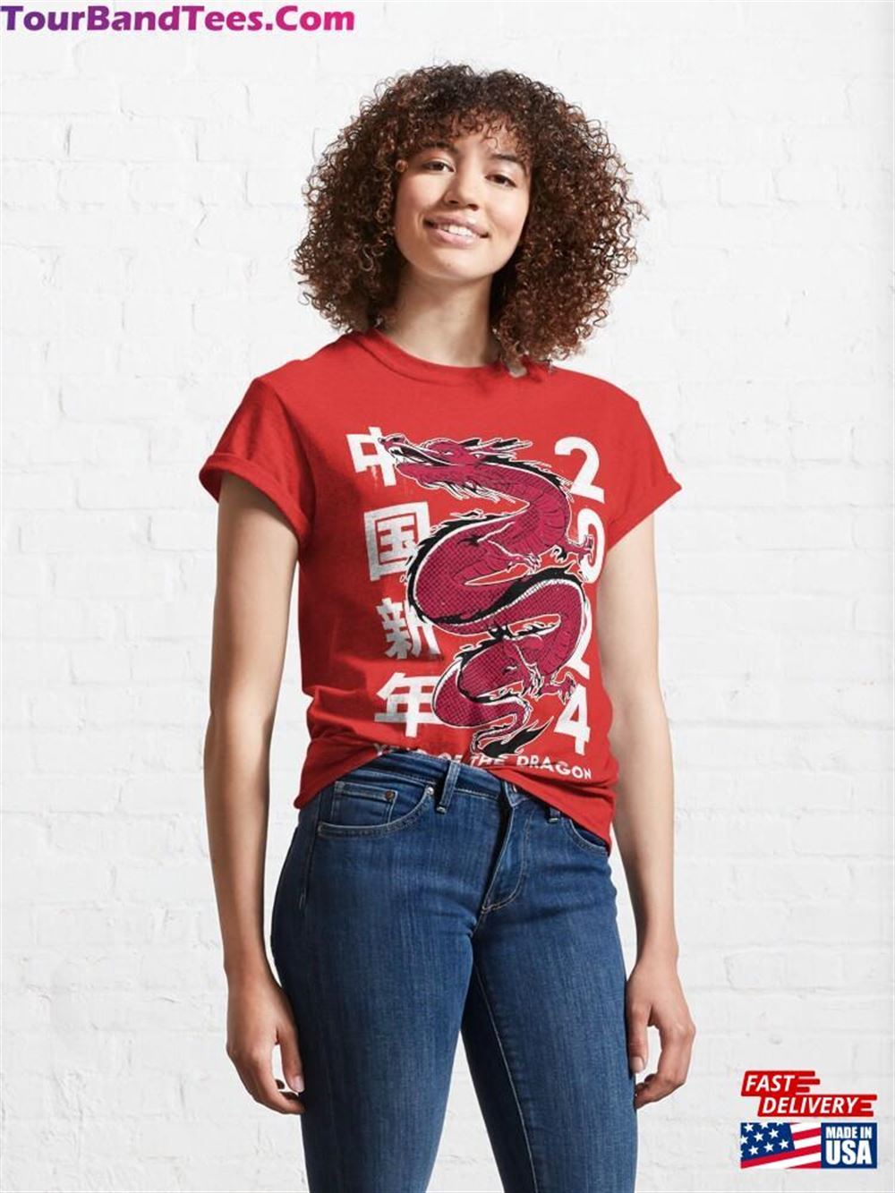 Year Of The Dragon Classic T-Shirt 29Uf096893 – Utopia Fashion