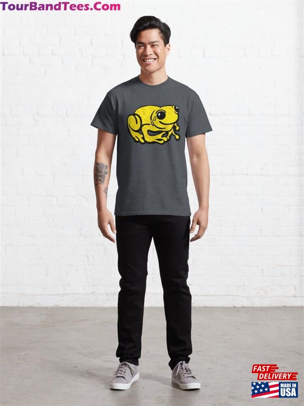 Yellow Towed Toad Classic T-Shirt Unisex 29Uf115855 – Utopia Fashion