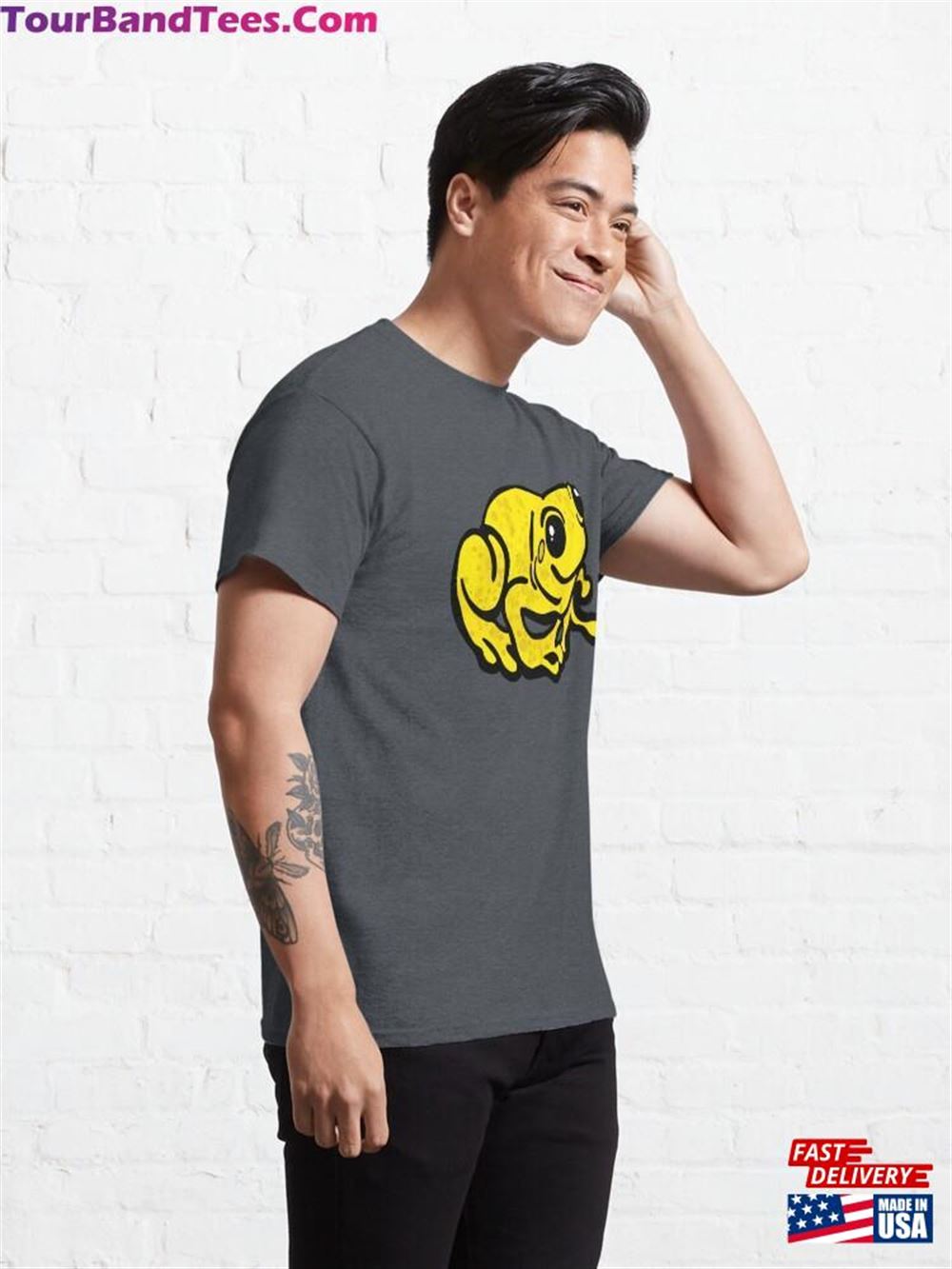 Yellow Towed Toad Classic T-Shirt Unisex 29Uf115855 – Utopia Fashion