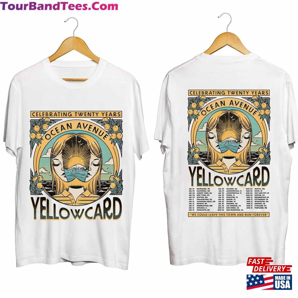 Yellowcard Ocean Avenue Years Tour Shirt Band Fan Concert Sweatshirt Classic 29Uf097883 – Utopia Fashion