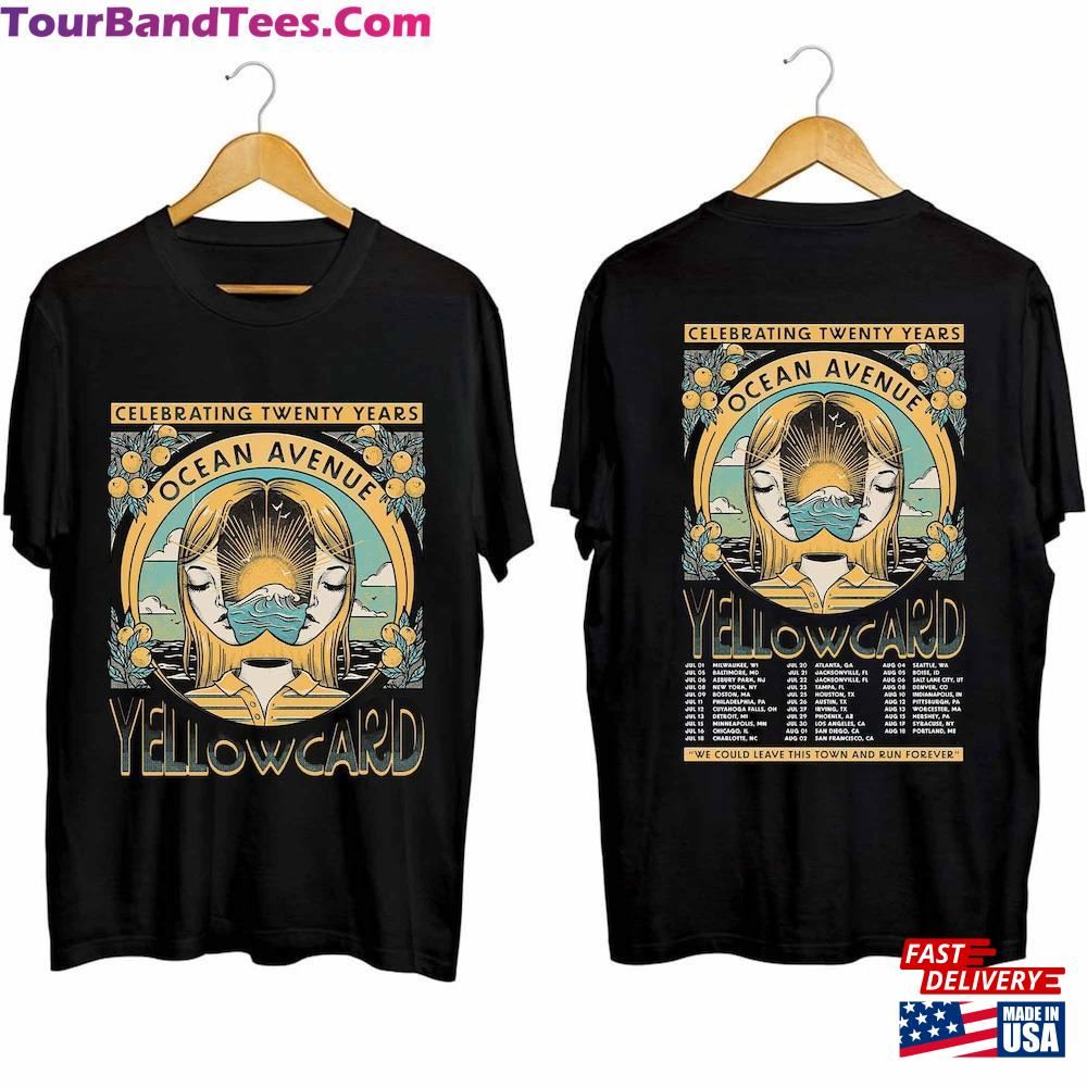 Yellowcard Ocean Avenue Years Tour Shirt Band Fan Concert Sweatshirt Classic 29Uf097883 – Utopia Fashion