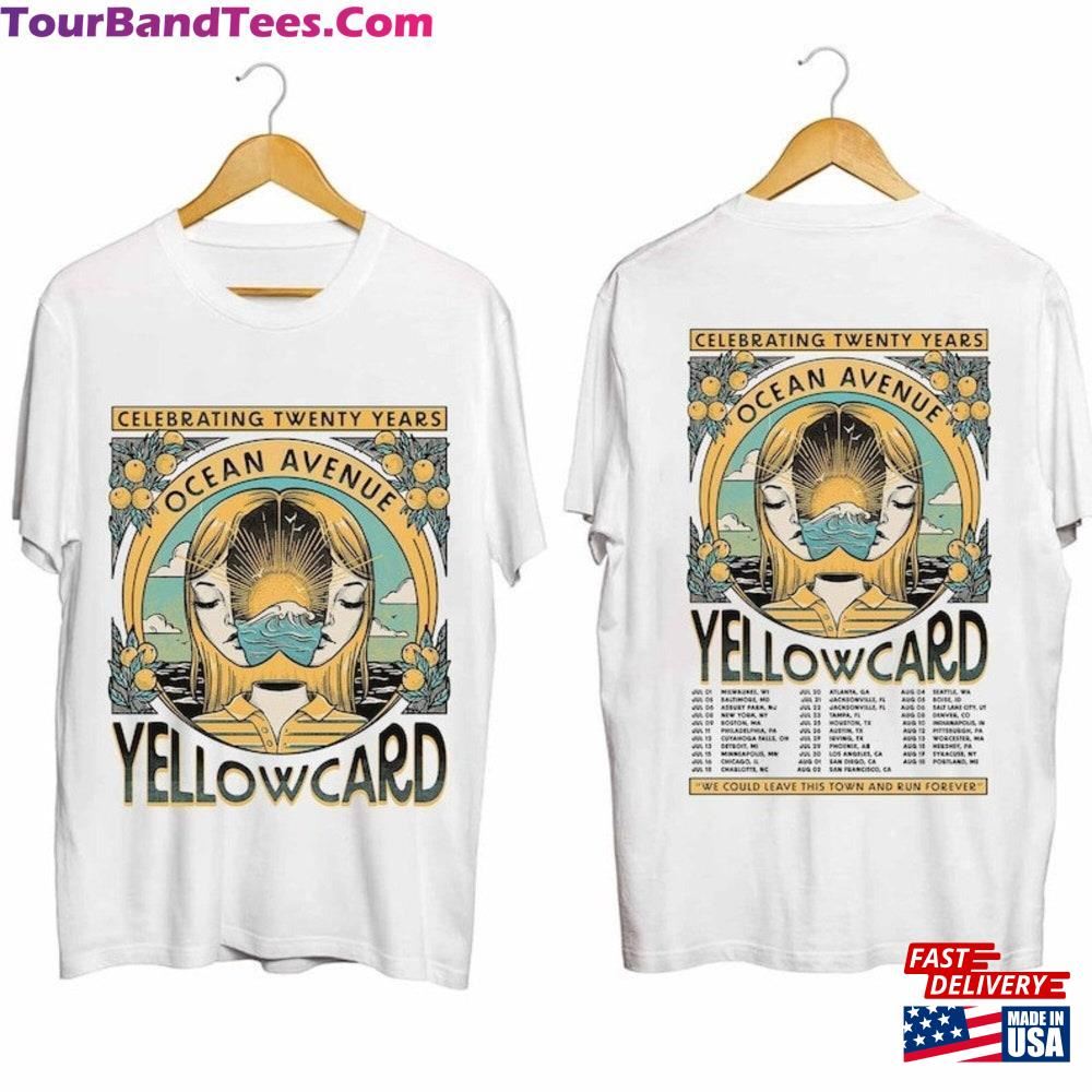 Yellowcard Ocean Avenue Years Tour Shirt Band Fan Concert T-Shirt Unisex 29Uf117236 – Utopia Fashion