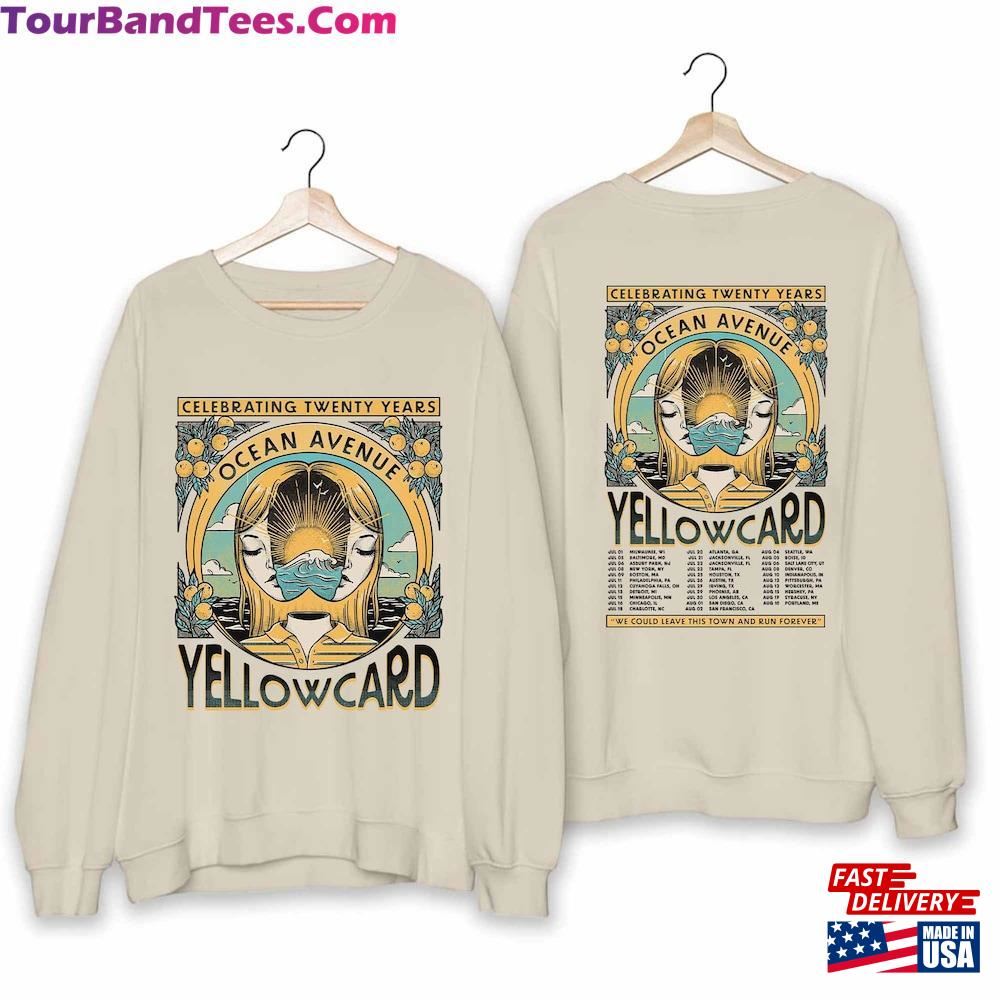 Yellowcard Ocean Avenue Years Tour Shirt Band Fan Concert Unisex T-Shirt 29Uf106615 – Utopia Fashion