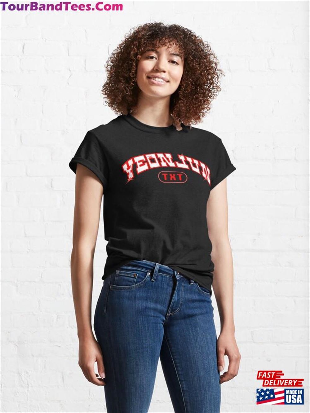 Yeonjun Txt College Classic T-Shirt Sweatshirt 29Uf116842 – Utopia Fashion